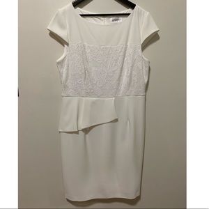 Cream Dress with Pretty Details